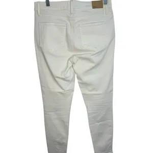 Paige‎ Hoxton Ankle High Rise Skinny Jeans Light Ecru Off White Size 29 thumbnail 9