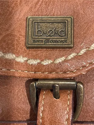 BOC Born Concept Cognac Brown Organizer Flap Wallet Clutch thumbnail 7