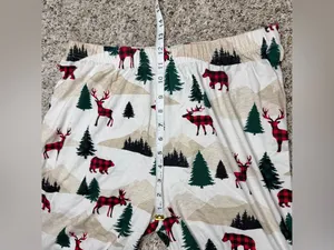 PJ Place Family Matching Pajama Set Bunny’s Tail Medium M Shirt Pants Christmas thumbnail 8
