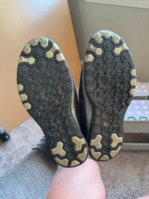 Nike Running Shoes Silver and Black Size 7 thumbnail 5