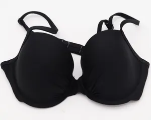 Aerie Womens Black Lightly Lined Underwire Bikini Top Adjustable Straps 34D thumbnail 1
