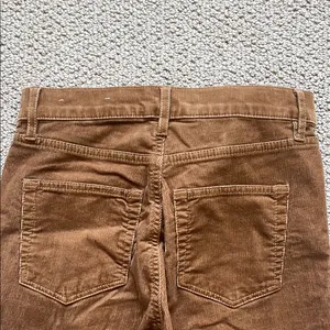 LOFT Tan Corduroy Trousers thumbnail 8