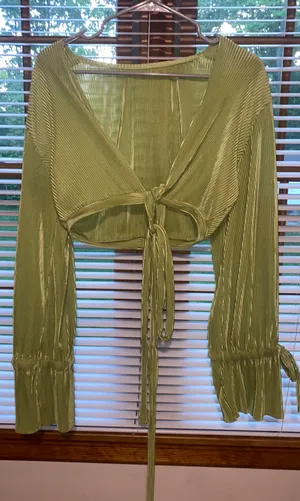 Pleated Set Green thumbnail 3