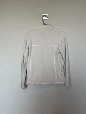 White cream Patagonia Women Fleece Pullover Jacket thumbnail 7