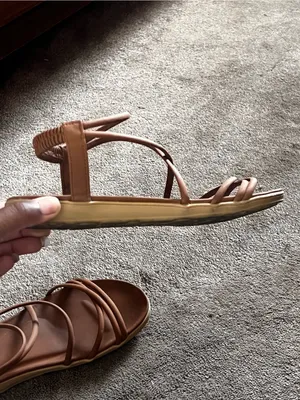 SHEIN Brown Strappy Sandals thumbnail 2