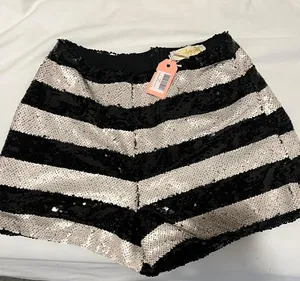 Indigo Child Striped Sequin Shorts thumbnail 2