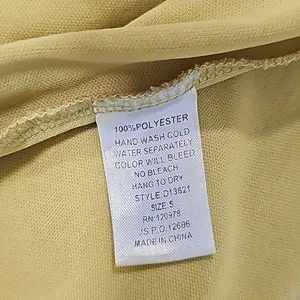 Entro‎ Polka Ruffle Short Dress Yellow Small thumbnail 9