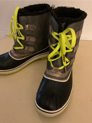 Sorel women leather waterproof Tivoli snow boots US 8 thumbnail 3