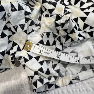 Free people triangle pattern high rise shorts NWT S women thumbnail 8