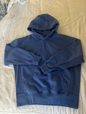 Oversized Hoodie Blue Size L thumbnail 1