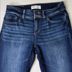 BKE Dark Blue Women's Skinny Jeans thumbnail 4