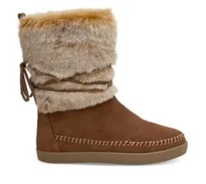 Toms Nepal Suede mixed media pull on boots‎ size 7 thumbnail 1