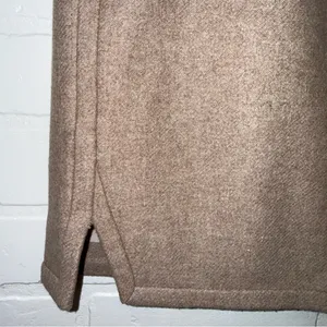 J. Crew Wool Viscose Blend Women’s Taupe Knit Mini Skirt thumbnail 2
