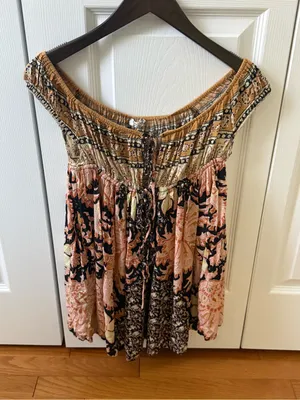 Free People Bali Mariposa Mini Slip Dress thumbnail 2