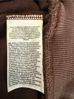 The North Face Brown Logo Hoodie Sweatshirt Size Small thumbnail 6