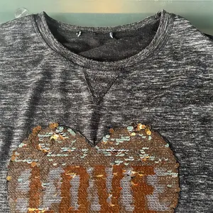 Love large grey too. Designer unknown. Sequins. thumbnail 3