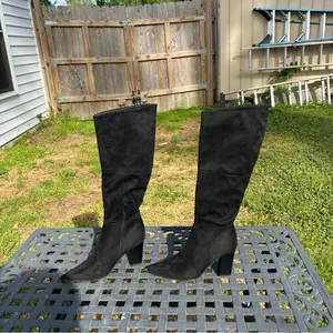 Olivia Miller Women's Sabrina Pointy Toe Tall Dress Boots‎ in black size 11 thumbnail 3