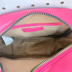 Nicole Miller New York Hot Pink NM Logo Crossbody Camera Bag thumbnail 5