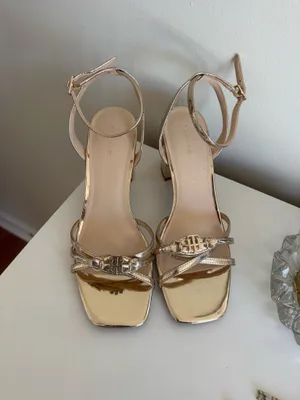 Gold Tommy Hilfiger Heels thumbnail 5