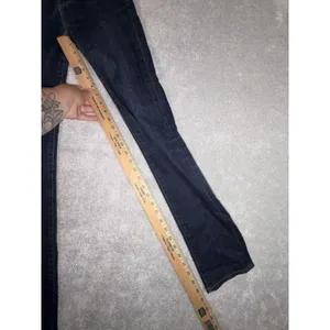 adriano goldschmied jeans womens stevie straight dark wash low rise‎ 25r thumbnail 9