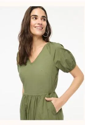 J crew lace trim midi dress thumbnail 3