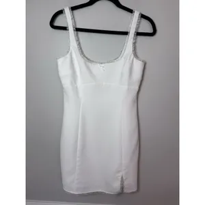AMANDA UPRICHARD VALETTA DRESS Ivory Sz S NWT $238 thumbnail 7