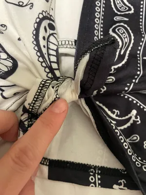 western bandana tie top thumbnail 3