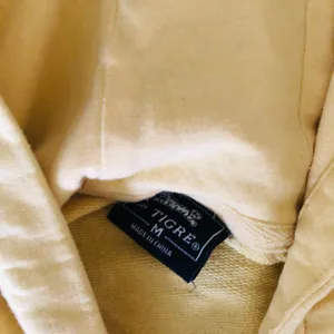 Le Tigre Butter Yellow Zip Up Hoodie thumbnail 4