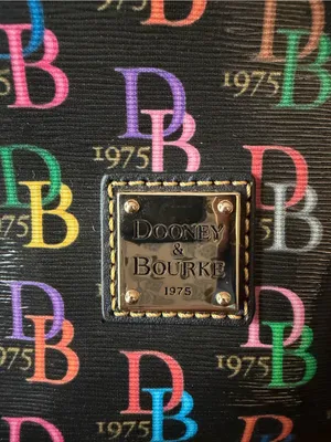 Dooney & Bourke Celeste Satchel Black Multicolor DB 1975 NWT thumbnail 6