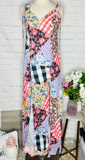 Jaded London Patchwork Dress thumbnail 1