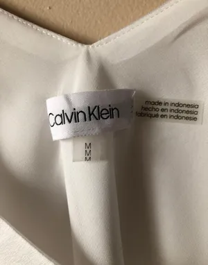 Calvin Klein Spaghetti Strap Blouse thumbnail 4
