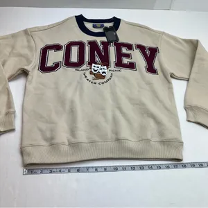 Coney Island Picnic Theater Company Graphic Sweatshirt Womens Small NEW‎ *FLAWED thumbnail 11