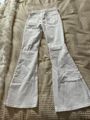 SO White High Rise Flare Jeans thumbnail 1