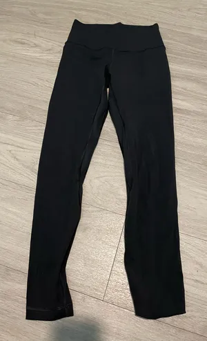 High-Rise Black Women's Leggings thumbnail 1