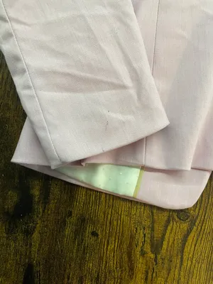 Banana Republic Pink Cutaway SingleButton Blazer SZ 4P & Dress Pants SZ 0 thumbnail 10