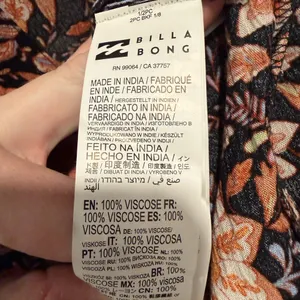 Billabong Sweetest Dream Floral Mini Dress Black Pebble Long Sleeve L thumbnail 14
