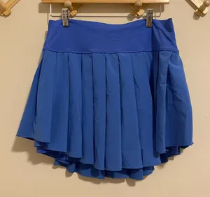 Aerie Offline Cornflower Blue Pleated Athletic Skirt size Large thumbnail 1