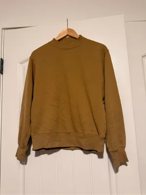 ALO Yoga mustard freestyle mock neck Sweatshirt thumbnail 2