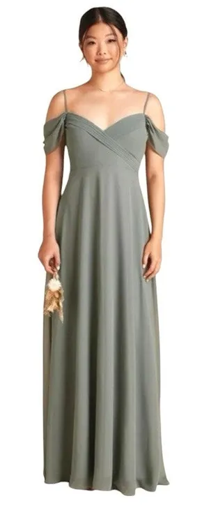 NWT Birdy Grey Spense Convertible Bridesmaid Dress in Sea Glass Green Medium thumbnail 1
