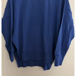 Universal Standard Fiona Open Side Sweatshirt Cotton‎ Blue Size Small (14-16) thumbnail 5
