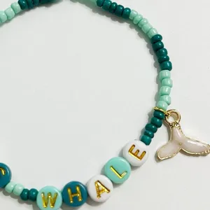 Taylor Swift Eras Tour Friendship Bracelet Yes Whale thumbnail 2