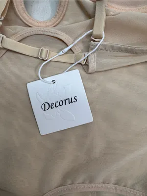 Decorus Shapewear Backless Bodysuit Plunge: Low back Shaper thumbnail 5