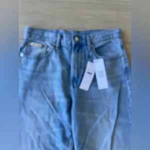 Calvin Klein Women's Straight Jeans in Light Blue thumbnail 3