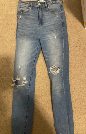 Abercrombie Super Skinny High Rise Jeans thumbnail 1