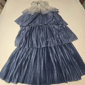 Line & Dot Oracle Maxi Dress in Denim thumbnail 3