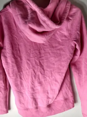 Abercrombie L Academia Pink Hoodie Sweatshirt Top thumbnail 2