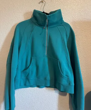 Lululemon Turquoise Scuba  thumbnail 1