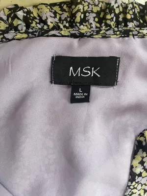 MSK dress size large Purple thumbnail 2