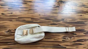 White fuzzy Lululemon belt bag thumbnail 4