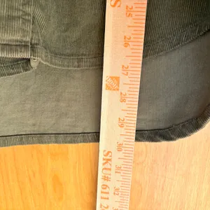 Tna Corduroy Button Down Shirt Womens 1 Olive Green Long Sleeve WRD3-2220-30 thumbnail 9
